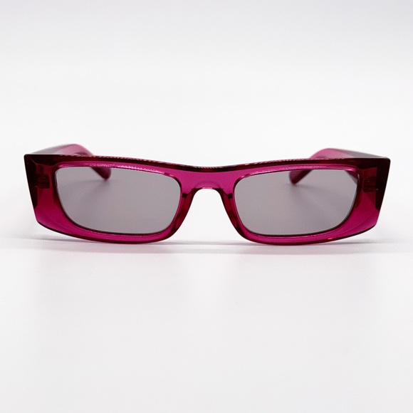 NEW SAINT LAURENT SL 553 003 UNISEX SUNGLASSES SL553 PINK GREY EYEWEAR - Picture 3 of 12